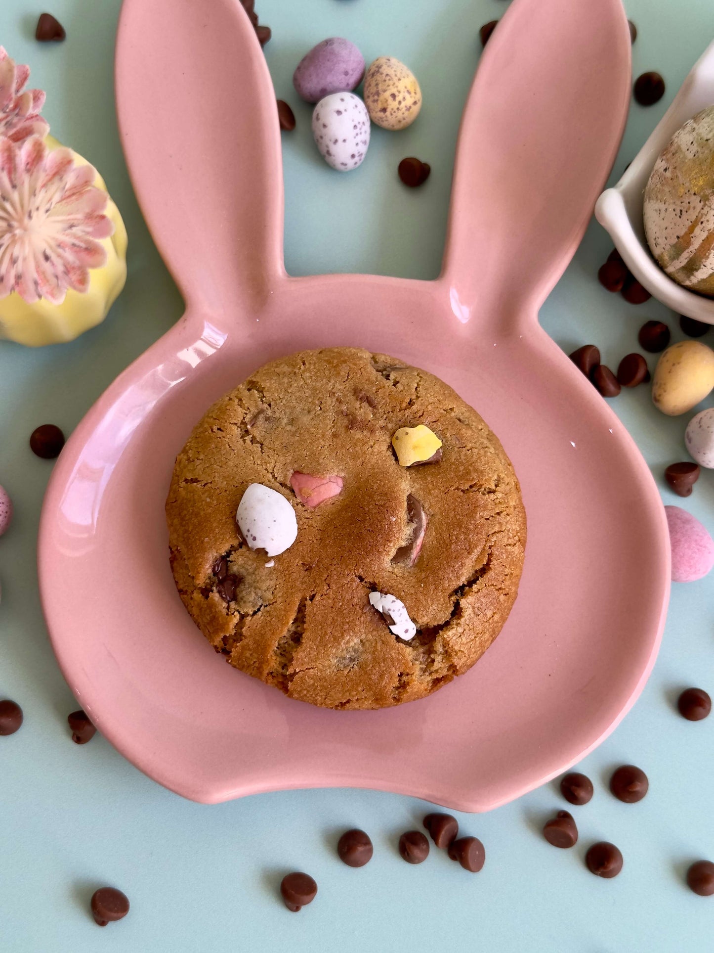 Mini Egg Stuffed Cookie
