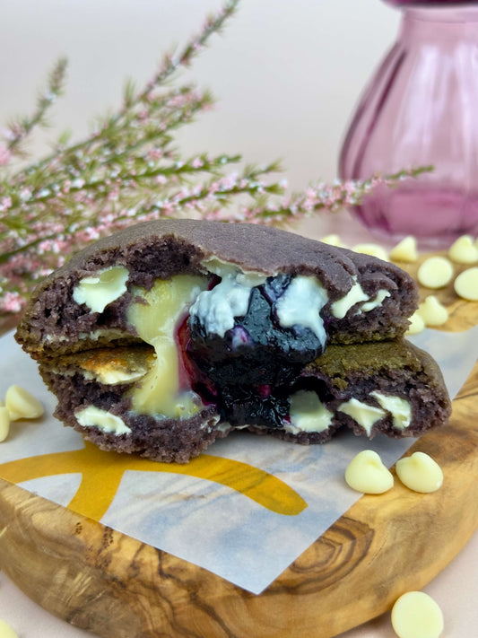 Blueberry & Lemon Stuffed Cookie filling
